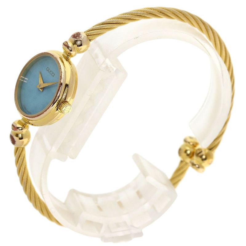 Gucci Round Face Turquoise Watch