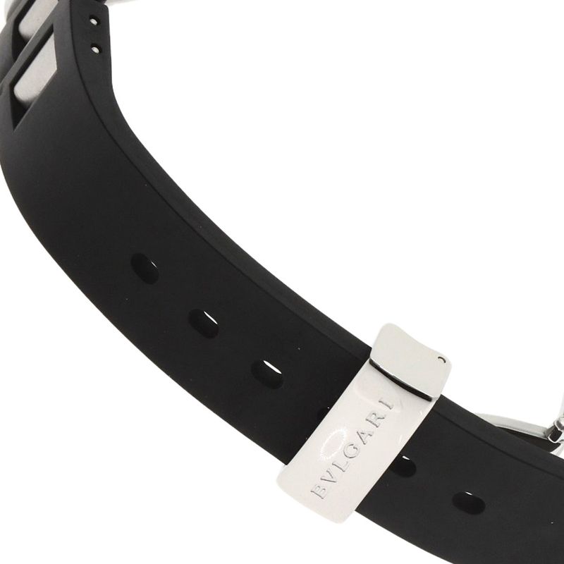 Bvlgari Rettangolo Watch SS Rubber