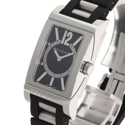 Bvlgari Rettangolo Watch SS Rubber