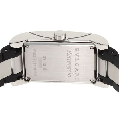 Bvlgari Rettangolo Watch SS Rubber