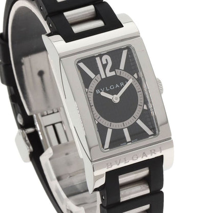 Bvlgari Rettangolo Watch SS Rubber