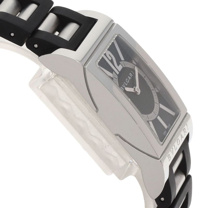 Bvlgari Rettangolo Watch SS Rubber