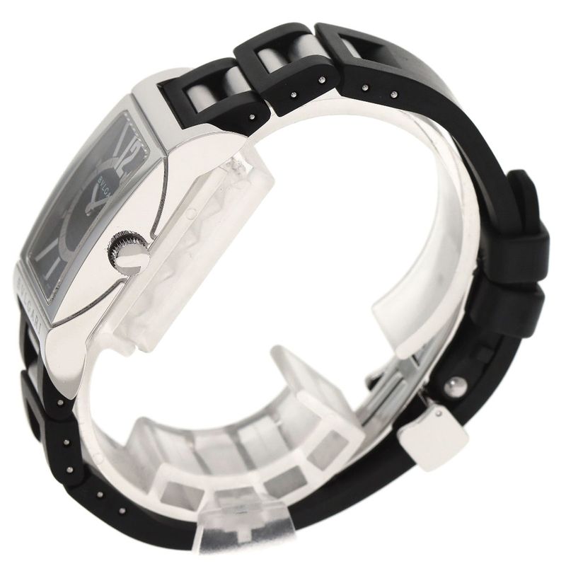 Bvlgari Rettangolo Watch SS Rubber