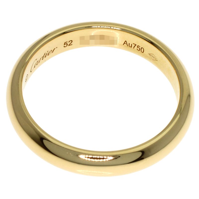 Cartier Wedding 52 Ring 18k Yellow Gold