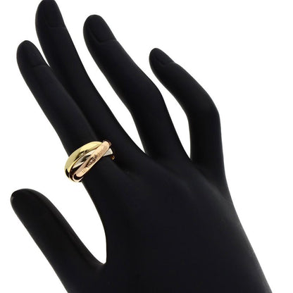Cartier Trinity 49 Ring 18k Yellow Gold 18k Pink White