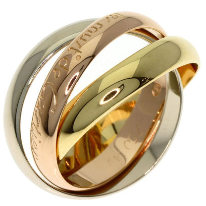 Cartier Trinity 49 Ring 18k Yellow Gold 18k Pink White