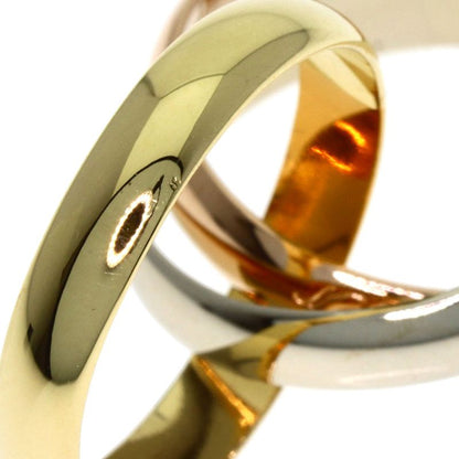 Cartier Trinity 49 Ring 18k Yellow Gold 18k Pink White