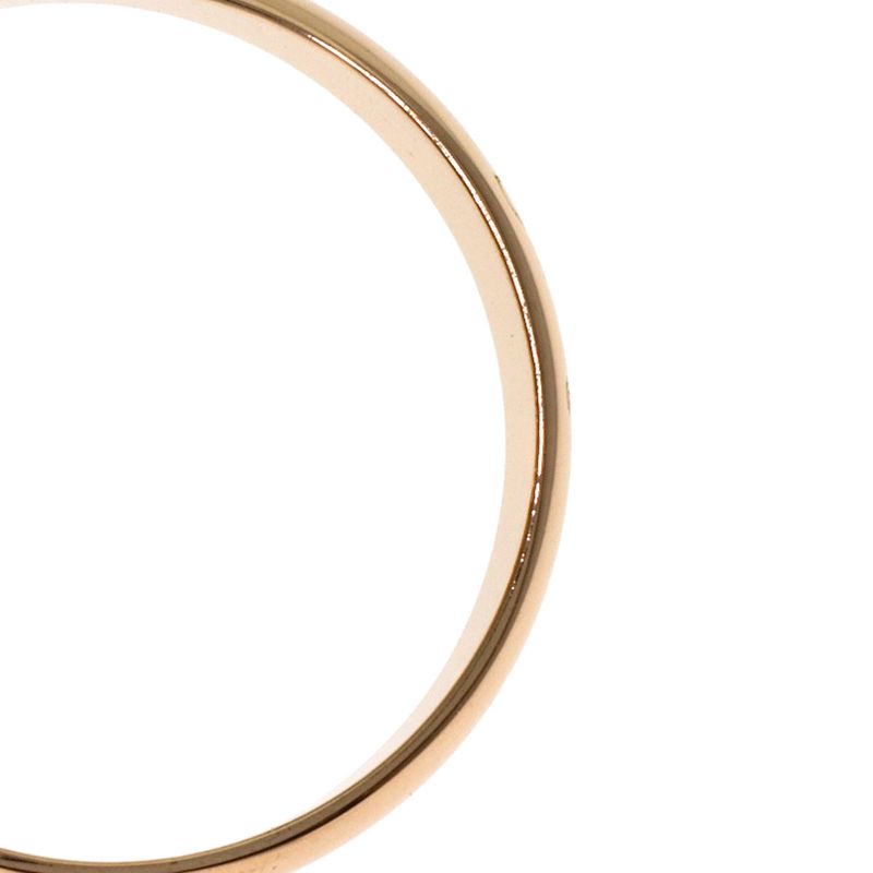 Cartier Trinity 51 Ring 18k Yellow Gold 18k Pink White