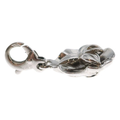 Chanel Camellia Necklace 18k WG White Gold Pendant