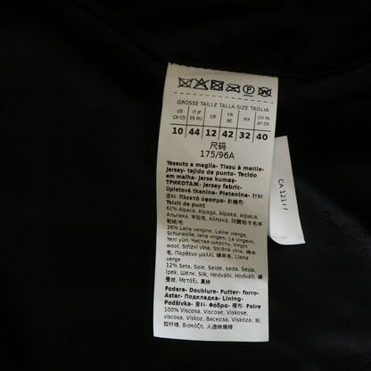 Max Mara Boa Teddy Bear Cropped Coat Black