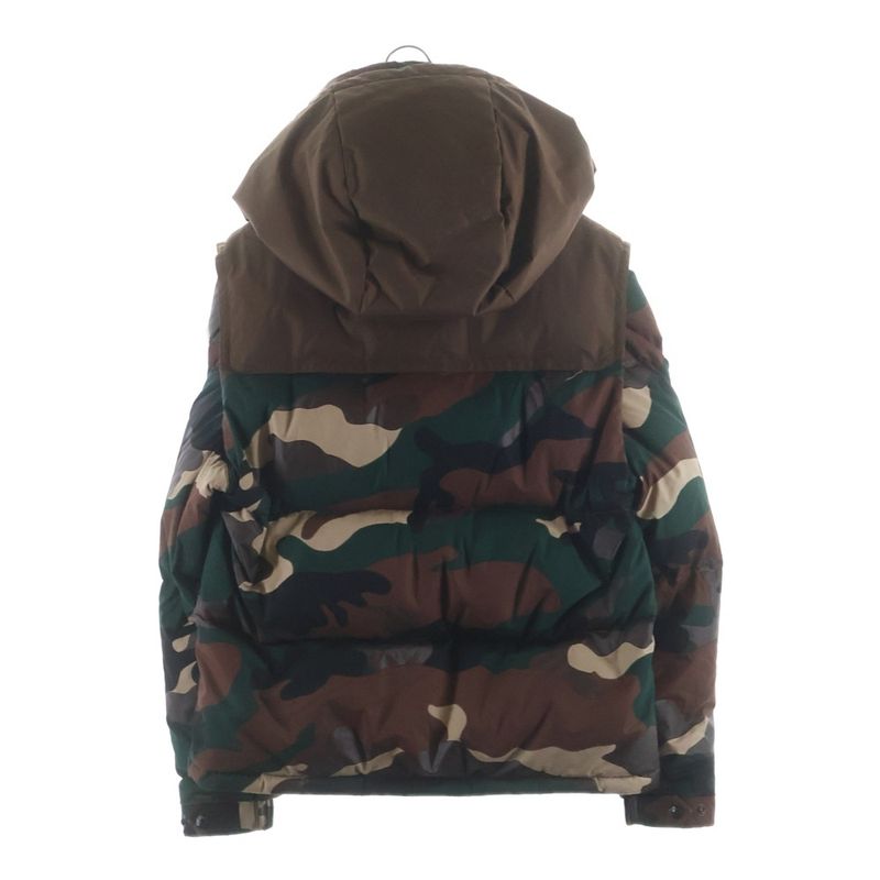 Moncler Cavet Guibbotto Camouflage Pattern 2-Way Down Jacket Vest Multicolor