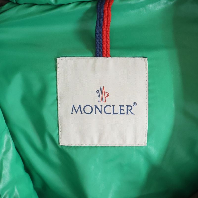 Moncler Cavet Guibbotto Camouflage Pattern 2-Way Down Jacket Vest Multicolor