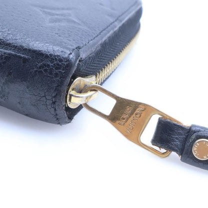 Louis Vuitton Empreinte Zippy Wallet Black Noir Leather Gold