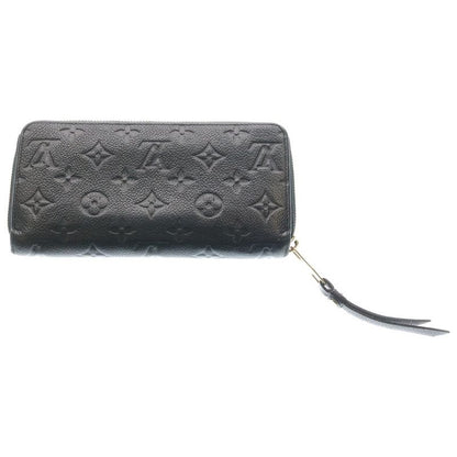 Louis Vuitton Monogram Empreinte Zippy Wallet Card Case Leather Gold