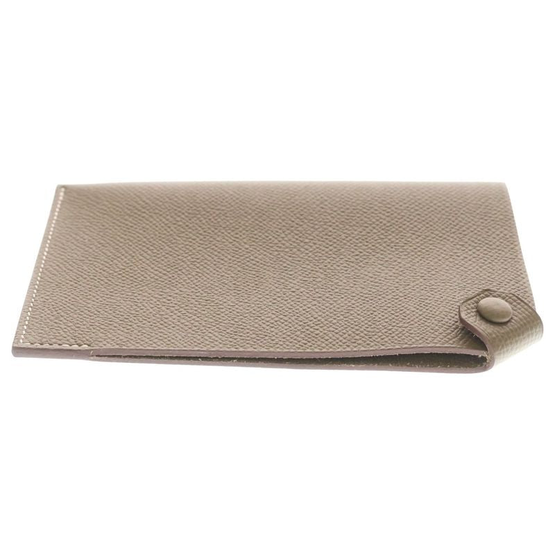 Hermes Tamac PM Etoupe Epsom Leather Passcase Hat