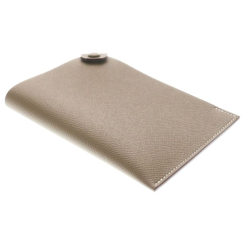 Hermes Tamac PM Etoupe Epsom Leather Passcase Hat