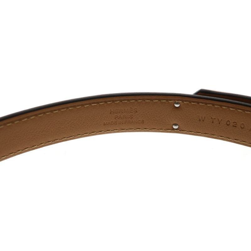 Hermes Kelly Pocket Belt Yellow Veau Epsom Silver