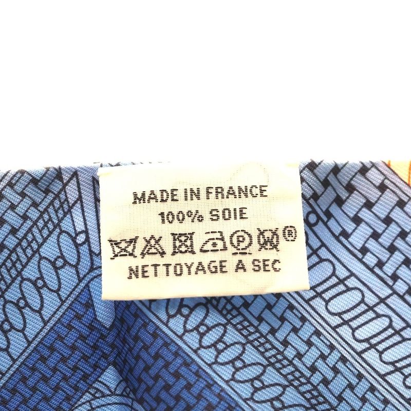 Hermes Scarf Twilly Object de Curiosity Silk Multicolor