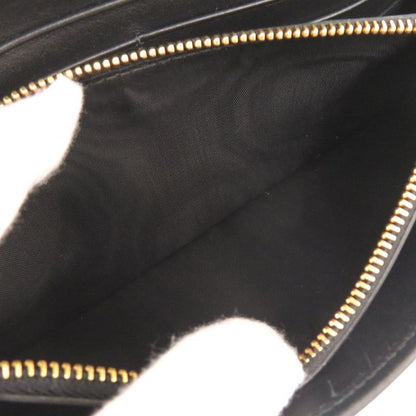 Prada Quilted Nylon Leather Black Wallet