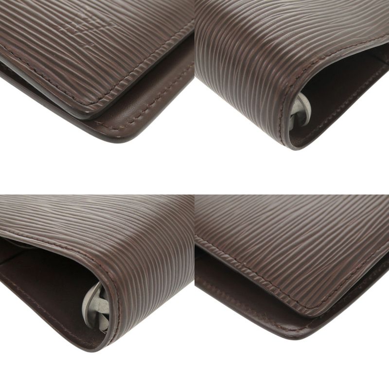 Louis Vuitton Agenda GM Epi Brown Notebook Cover