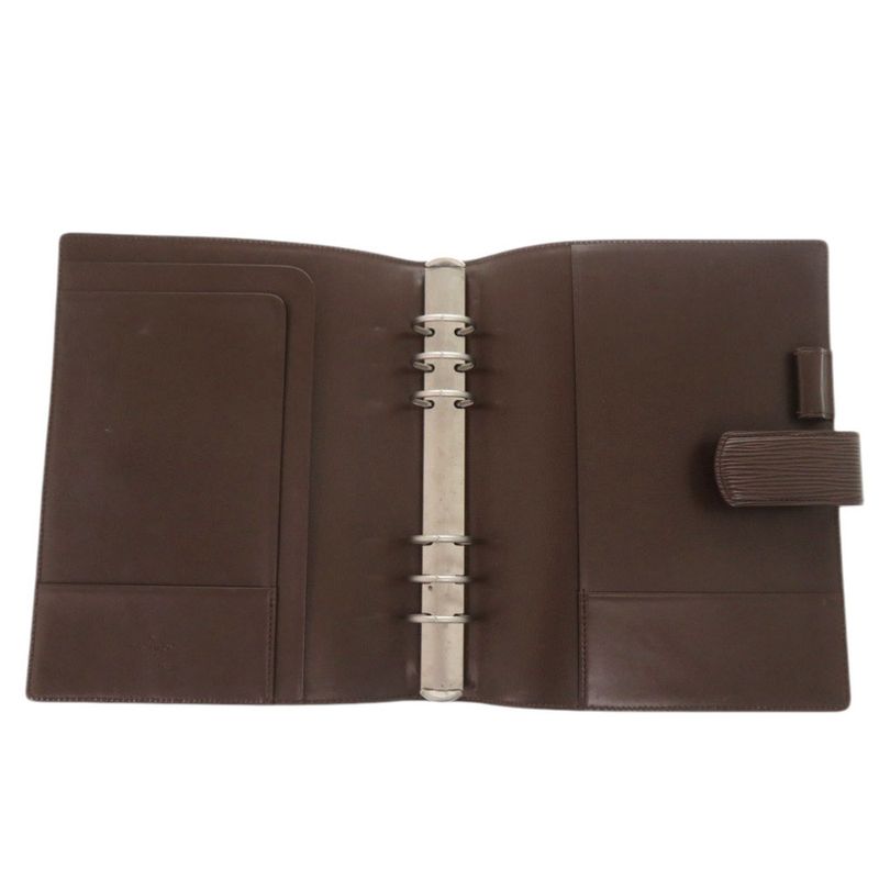 Louis Vuitton Agenda GM Epi Brown Notebook Cover