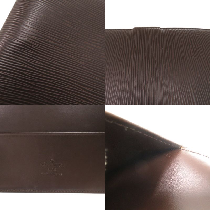 Louis Vuitton Agenda GM Epi Brown Notebook Cover