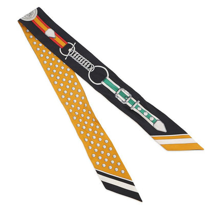 Hermes Scarf Twill Grand Tralala Silk