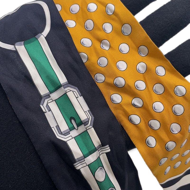 Hermes Scarf Twill Grand Tralala Silk