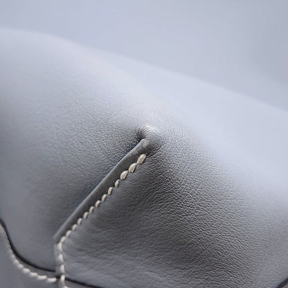 Hermes Tote Neo Double Sens 28 Gris Perle Pouchier Swift Reversible