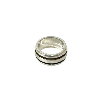 Tiffany & Co Grouped Double Line Ring 925 Silver