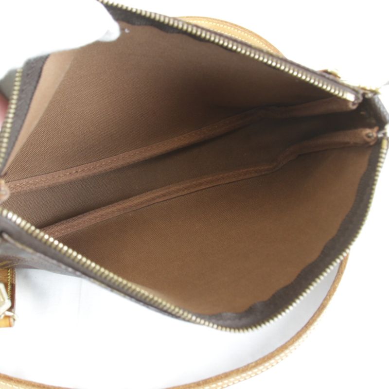 Louis Vuitton Shoulder Bag Monogram Canvas Brown