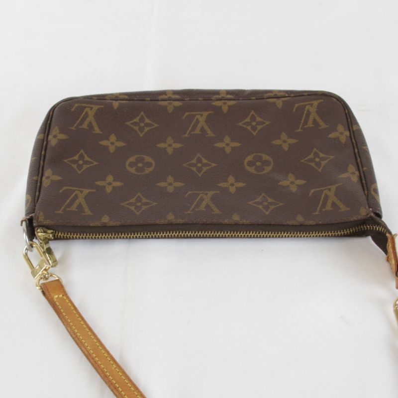 Louis Vuitton Shoulder Bag Monogram Canvas Brown