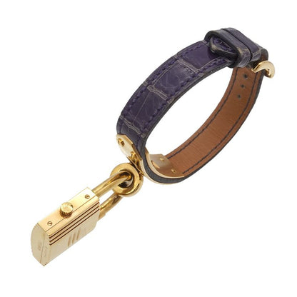 Hermes Kelly Watch Gold Blue Quartz Cadena
