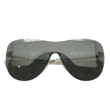 Chanel Rimless Sunglasses Eyewear CC Logo Black