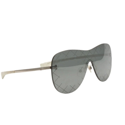 Chanel Rimless Sunglasses Eyewear CC Logo Black — view 3