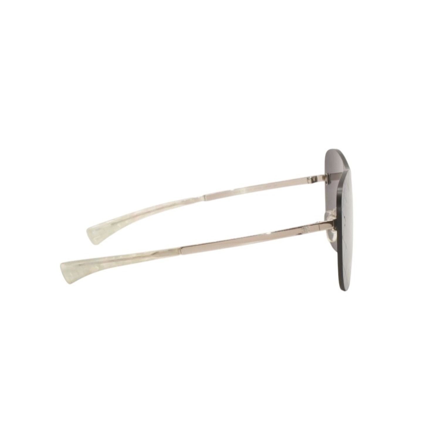 Chanel Rimless Sunglasses Eyewear CC Logo Black — view 5
