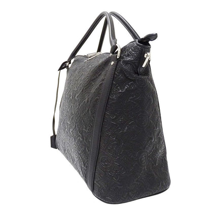 Louis Vuitton 2-Way Shoulder Bag Monogram Antia Ixia MM Noir Black Embroidery