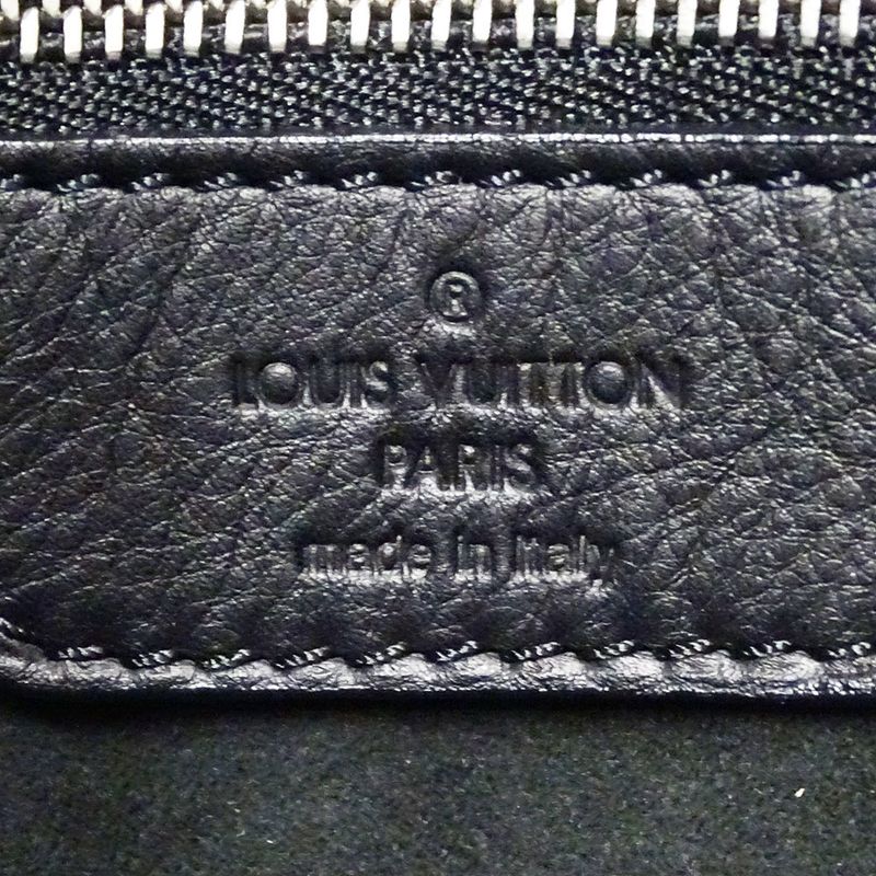Louis Vuitton 2-Way Shoulder Bag Monogram Antia Ixia MM Noir Black Embroidery