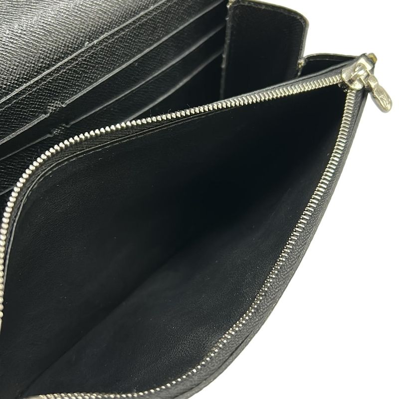Louis Vuitton Wallet Twist Portefeuille Chain Denim Light Multi Leather