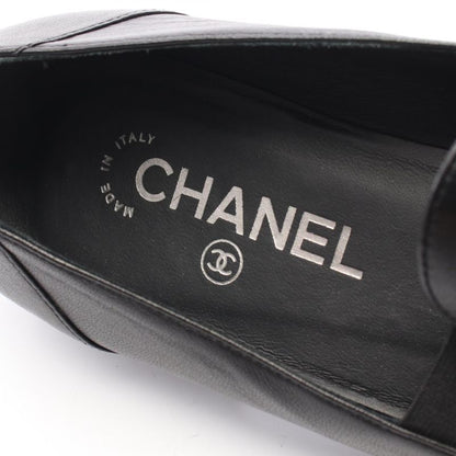 Chanel CC Logo Opera Shoes Leather