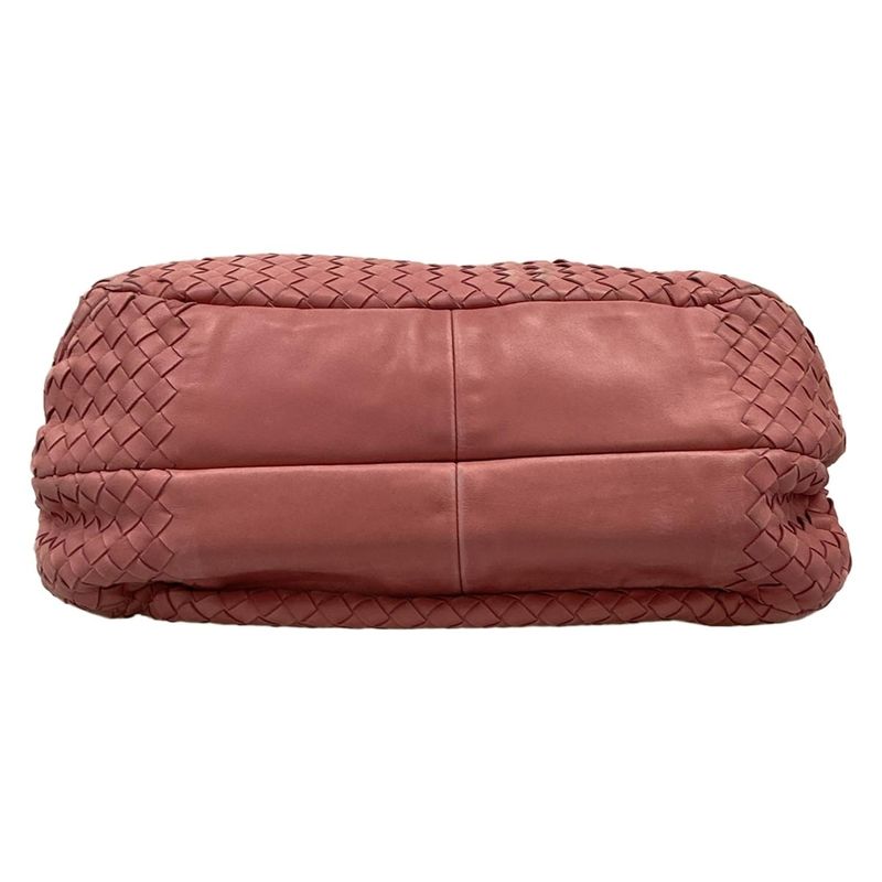 Bottega Veneta Handbag Midi Amcampana Bag Pink Leather