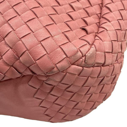Bottega Veneta Handbag Midi Amcampana Bag Pink Leather