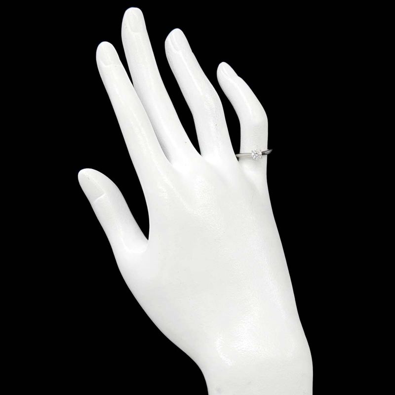 Cartier Solitaire Diamond 48 Ring Pt Platinum