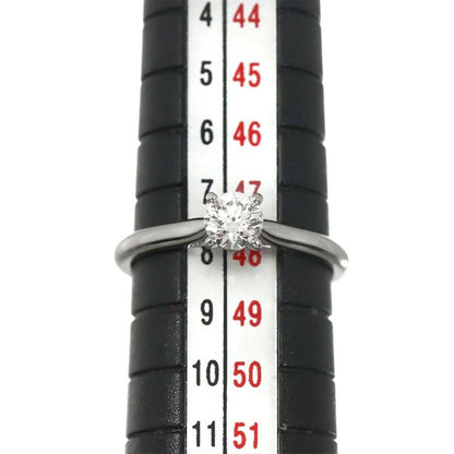 Cartier Solitaire Diamond 48 Ring Pt Platinum