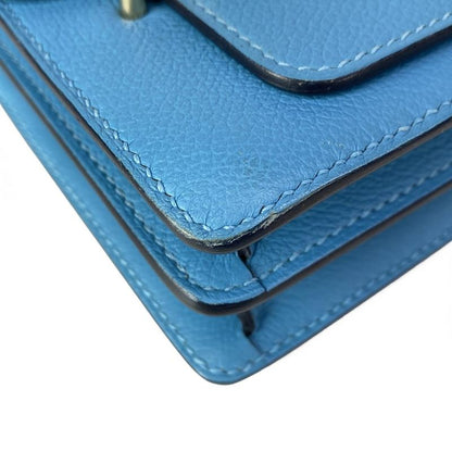 Hermes Shoulder Bag Sac Roulis Mini Luli Brunoul Gold