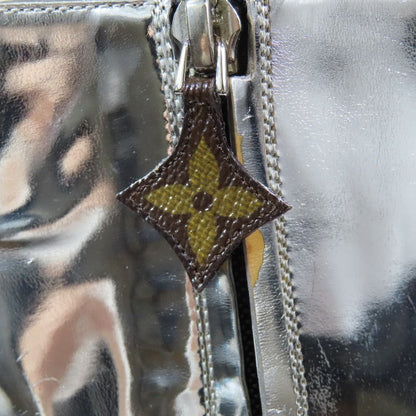 Louis Vuitton Silhouette Line Ankle Boots Metallic Floral Print Short Leather