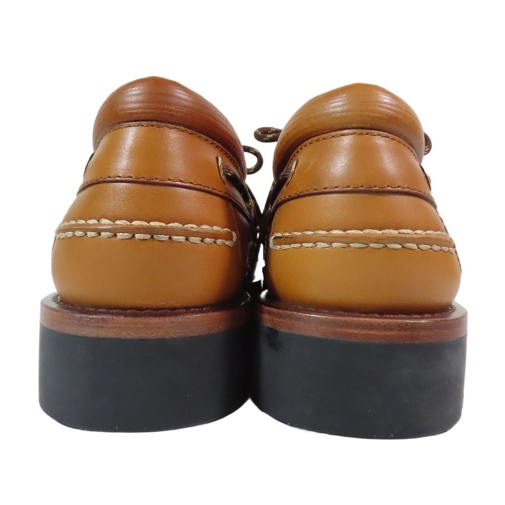 Louis Vuitton Summerland Line Epi Leather Deck Shoes Loafers 7.5 Brown