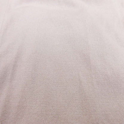 Fendi Layered Knit Dress Docking High Neck Top Long Sleeve 38 Beige