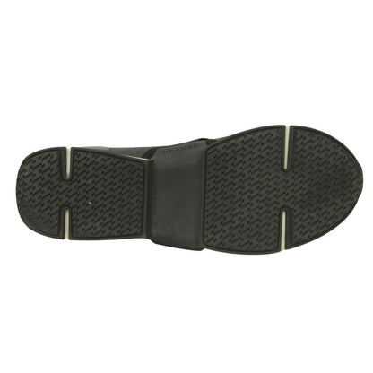 Hermes Epsom Leather Slip on Loafers Shoes Buckle 42.5 Black