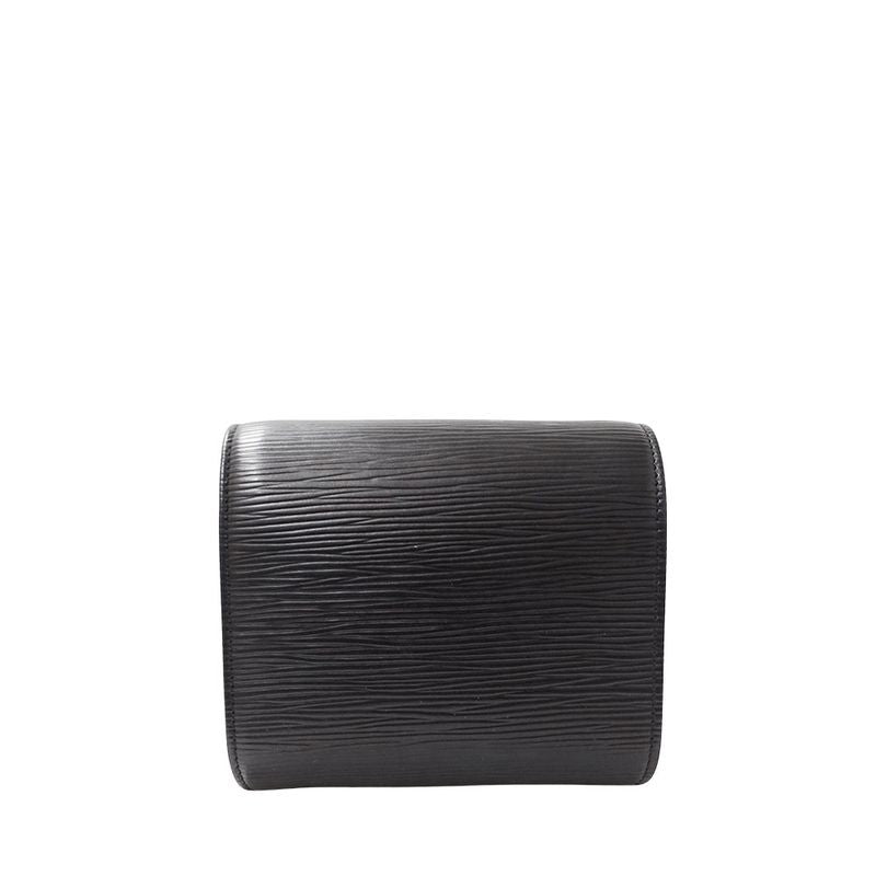 Louis Vuitton Shoulder Bag Epi Leather Mini Noir Black Crossbody Vintage Small